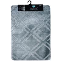 Комплект ковриков д/ванной и WC Ромб 60*100/50*60см серый МС2-400 /25шт/ My Crystal