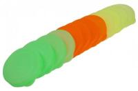 Крышка д/банок п/эт набор 12шт колор С23НК /25шт/Мартика