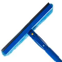 Окномойка HomeQueen c шубкой поворотная с телескоп.ручкой 47-75см 77302 /24шт/HQ