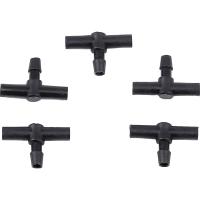 Набор тройников малых (5шт) от емкости для капельного полива Жук 330139-00