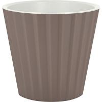 Кашпо Sand D280 10,5л французский платан с вставкой IG64031 /6шт/ПР