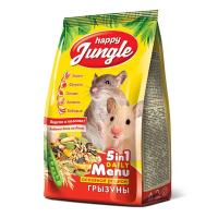 Корм для грызунов универсал основной рацион Хэппи Джангл 350г Корм для грызунов универсал основной рацион Хэппи Джангл 350г