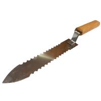 Пчелы Нож нерж 200 мм зубчатый 5/ЧК