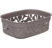 Коробка для хранения ФЛОРА 1л французский серый М2360 Коробка для хранения ФЛОРА 1л французский серый М2360