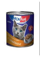 Кошки МонАми Ягненок 250г 15шт СОУС ж/б /2131/