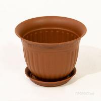 Кашпо Виноград D16 терракот с под. 1л 5PL0139 /10шт/ТП