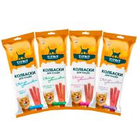 Лакомство К Колбаски Двойное удовольствие четыре вкуса 45г/026809 Лакомство К Колбаски Двойное удовольствие четыре вкуса 45г/026809