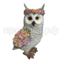 сова в веночке сова в веночке