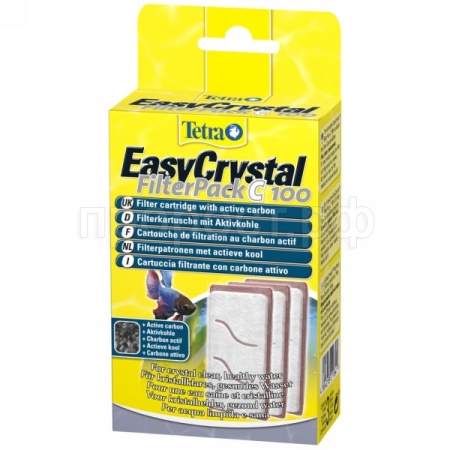 Сменная Губка Tetratec EasyCrystal C100 с углём/211841/АП