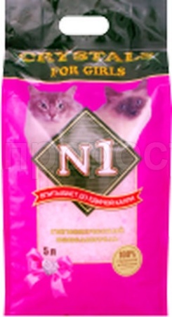 Наполнитель Барсик №1 розовый ForGirls сил 5л  Наполнитель Барсик №1 розовый ForGirls сил 5л