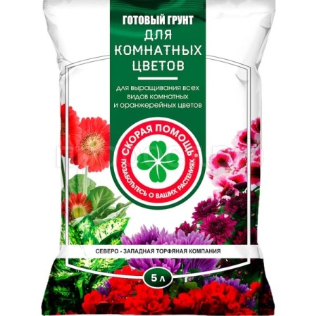 Грунт Скорая помощь Для комнатных 5л Грунт Скорая помощь Для комнатных 5л