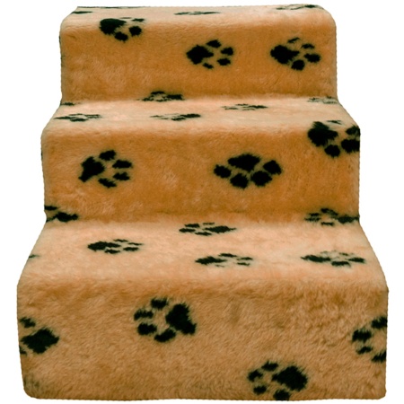 Лестница домик для животных мех лапы на коричневом 39*55*37Н DONBARON Лестница домик для животных мех лапы на коричневом 39*55*37Н DONBARON