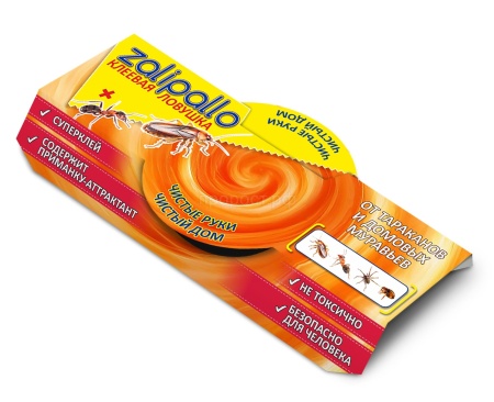 Ловушка от тараканов Zalipallo клеевая домик Ловушка от тараканов Zalipallo клеевая домик