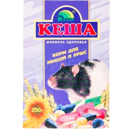 Корм для мышей и крыс Кеша формула здоровья 250г  Корм для мышей и крыс Кеша формула здоровья 250г