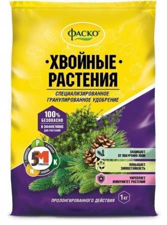 Фаско 5М-гранула 1кг Хвойные растения Фаско 5М-гранула 1кг Хвойные растения