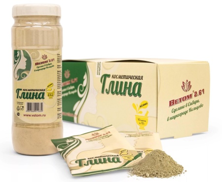 Глина косметическая Ветом желтая 10г 2.61 Глина косметическая Ветом желтая 10г 2.61