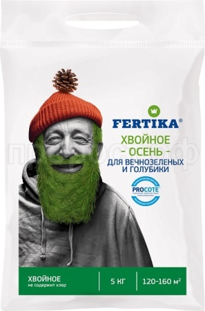 Фертика Хвойное ОСЕНЬ для вечнозеленых и голубики 5кг Фертика Хвойное ОСЕНЬ для вечнозеленых и голубики 5кг