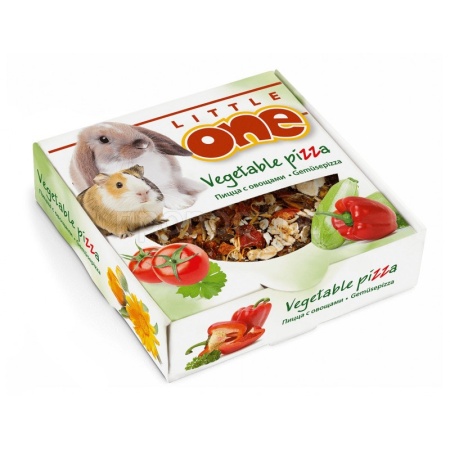 Лакомство-игрушка Пицца с овощами Литтл Ван 55г Лакомство-игрушка Пицца с овощами Литтл Ван 55г