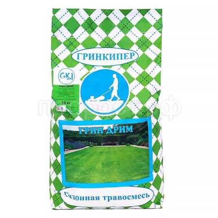 Семена газонной травы Грин-Дрим 10кг Семена газонной травы Грин-Дрим 10кг