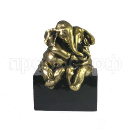 Пара слоников (золото) 718019/I112