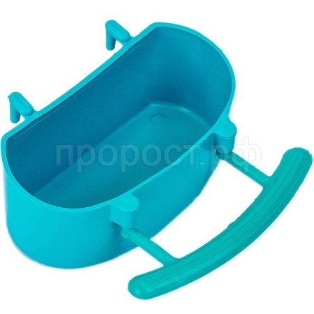 Кормушка д/птиц меж прутиков 50мл малая открытая 5069бирюз/Дарэлл Кормушка д/птиц меж прутиков 50мл малая открытая 5069бирюз/Дарэлл