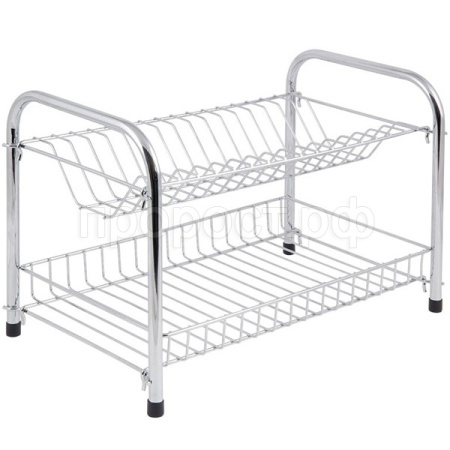 Сушилка д/посуды 2-х уровн. W3856E  настольная 39.50*24*28см 310859/Рыжий Кот