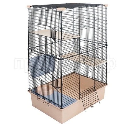 Клетка д/грыз CRAFT Шиншилла-2 58х40х65,5см разборная без наполнения беж-черн/43062беж-черн/Дарэленд Клетка д/грыз CRAFT Шиншилла-2 58х40х65,5см разборная без наполнения беж-черн/43062беж-черн/Дарэленд