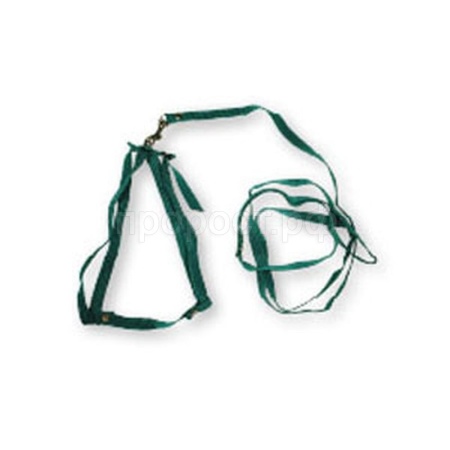 Поводок для кошек Комплект капрон (поводок и шлейка) /6018 Поводок для кошек Комплект капрон (поводок и шлейка) /6018