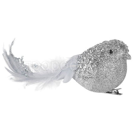 Украшение на клипсе Пташка 20см 110380