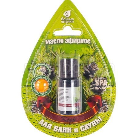 Эфирное масло Банные штучки 10мл кедр блистер 32209/20шт/Профит