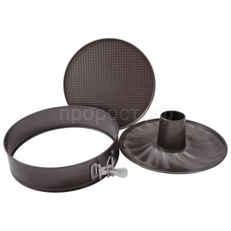 Форма для выпечки раскладная "два в одном" 24*8см