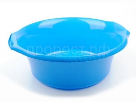 Таз 12л Водолей круглый синий Таз 12л Водолей круглый синий