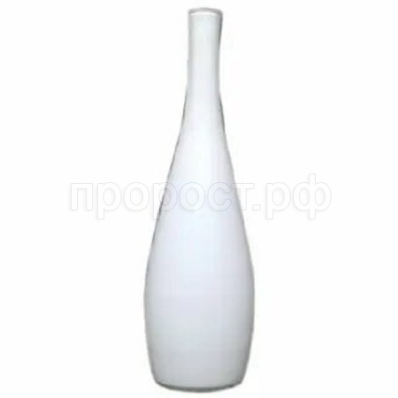 Ваза для цветов Рокса Белый глухой стекл. /700-Н5