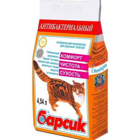 Наполнитель Барсик  4,54л  Наполнитель Барсик  4,54л