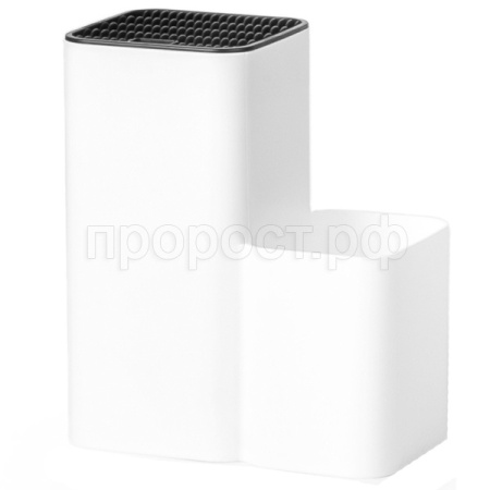 Подставка д/ножей и столовых приборов бело-черный М9082 /8шт/Альтерн