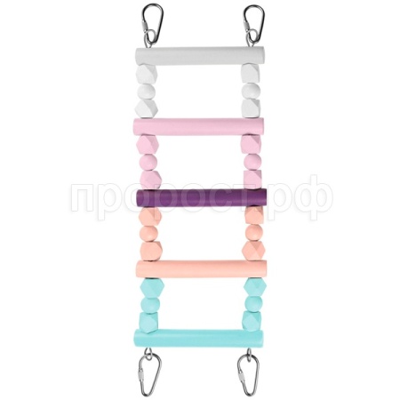 Игрушка д/птиц Лестница Акварель 360*110мм/52171069/Триол Игрушка д/птиц Лестница Акварель 360*110мм/52171069/Триол