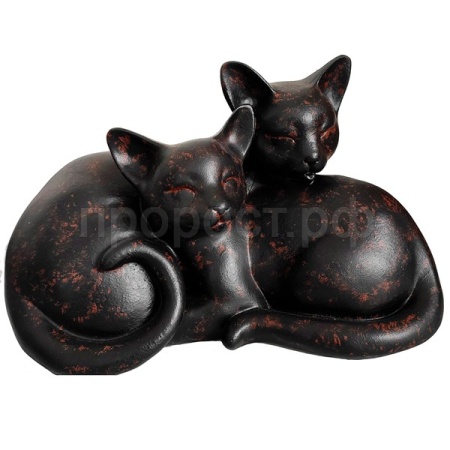 Пара кошек(черный) L26H17 718466/С011