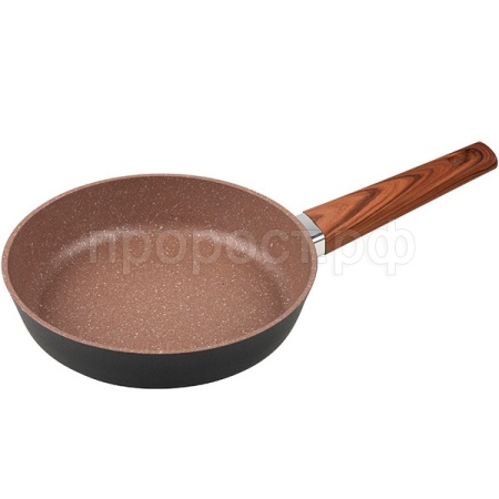 Сковорода алюмин. D22см NATURA  с мраморным покрытием инд. дно 106813 /6шт/ Mallony 