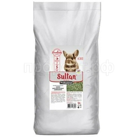 Грызуны Султан Премиум PROF НОВЫЙ для шиншил 10кг/6728 Грызуны Султан Премиум PROF НОВЫЙ для шиншил 10кг/6728
