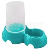 Миска автопоилка пластик 1000мл бирюзовая/2315/Дарэлл