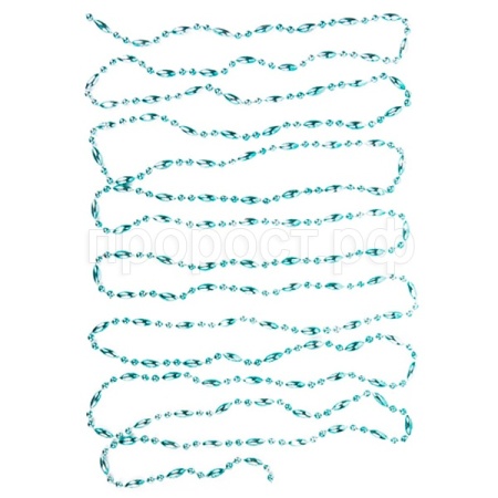 Бусы Жемчуг 6мм*4м синий 108582 /12шт/Волшебная страна