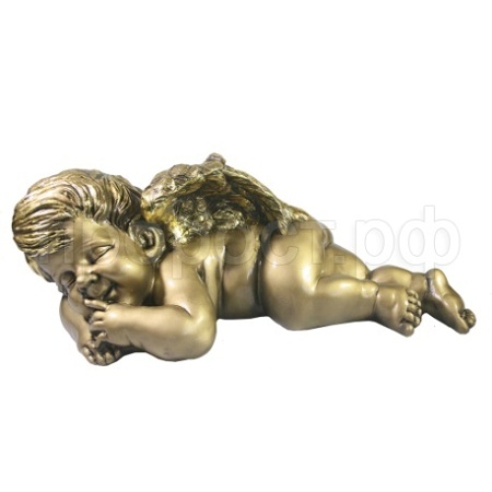 Ангел спящий (золото) L36W19H13см 718277/A123