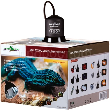 Светильник RL01B 75Вт d140мм/Repti-Zoo/83735023/Триол