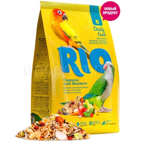 Птицы РИО д/аратинг и квакеров Основной рацион 1кг/4шт/21252 Птицы РИО д/аратинг и квакеров Основной рацион 1кг/4шт/21252