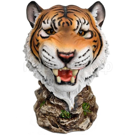Фигура Подставка под бутылку Голова тигра (акрил) 718483/I163