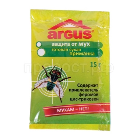 ARGUS приманка гранулы от мух 15гр