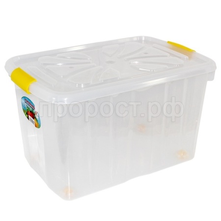 Контейнер универс. 55л 580*390мм на колесиках /06156  Контейнер универс. 55л 580*390мм на колесиках /06156