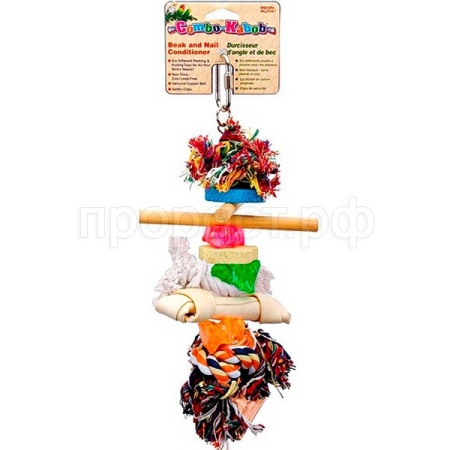 Игрушка д/птиц Подвеска комбинированная большая 922/PennPlax/54197/Биосфера Игрушка д/птиц Подвеска комбинированная большая 922/PennPlax/54197/Биосфера