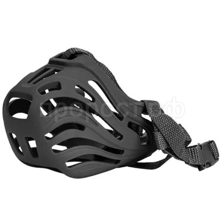 Намордник силикон S обхват носа 20,6см длина носа 9,1см НН-17 черный