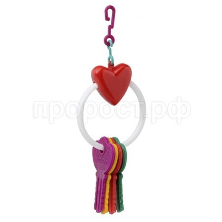 Игрушка для попугая связка ключей Игрушка для попугая связка ключей